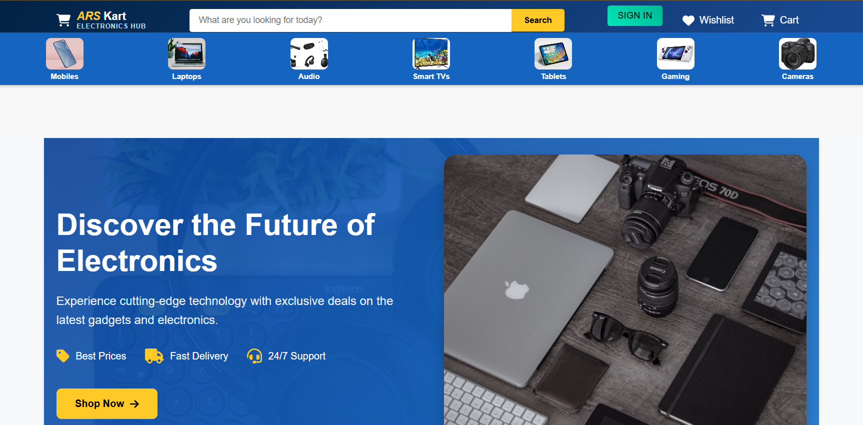 ARS Kart – E-commerce Web Application
